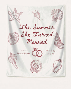 The Summer She Turned Married Banner White