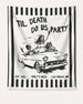 Bride or Die and Ride or Die Stripes Banner White