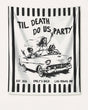 Bride or Die and Ride or Die Stripes Banner White