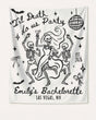 Til death do us party - Dancing Skeletons Banner White