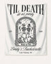 Til death do us party - Tarot-inspired Banner White