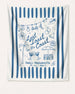 Last toast on the coast - Stripes Banner White