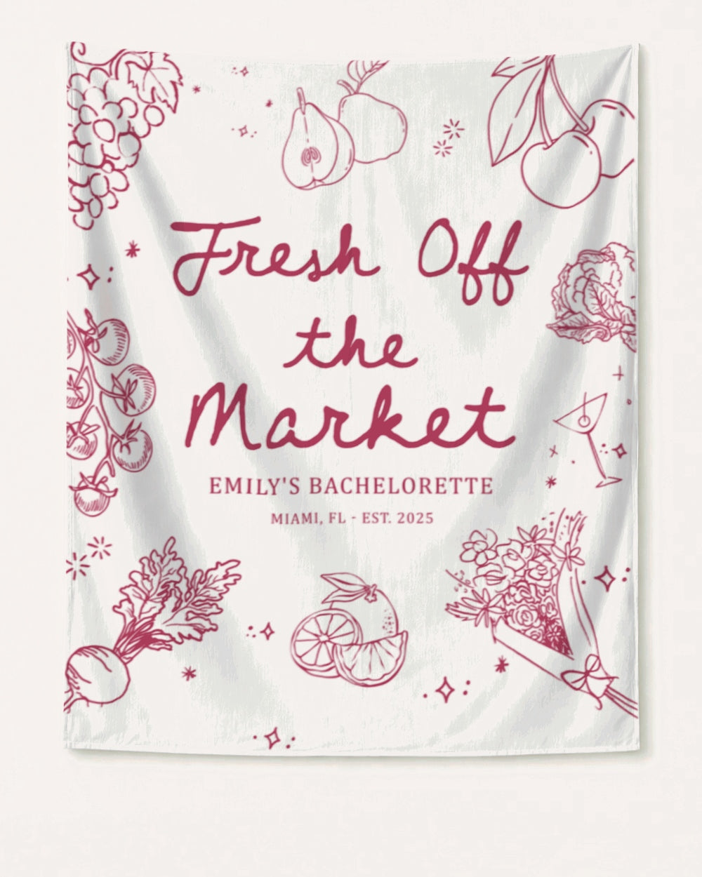 Fresh Off the Market Banner White