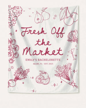 Fresh Off the Market Banner White