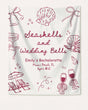 Seashells & Wedding Bells Banner White