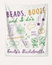 Beads, Booze and I Do's Banner White
