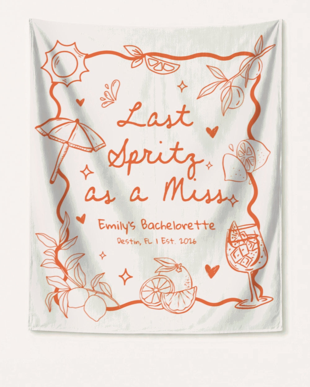 Last Spritz As A Miss Banner White