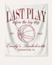 Last Play Before the Big Day - Basketball Banner White