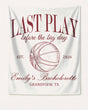 Last Play Before the Big Day - Basketball Banner White