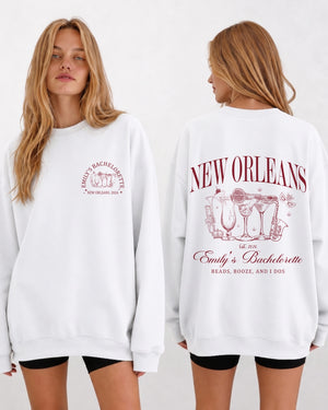 New Orleans Sweatshirt White