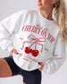 She's The Cherry On Top Sweatshirt White