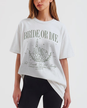 Bride or Die, Ride or Die T-Shirt White