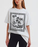 Bride or Die and Ride or Die Stripes T-Shirt White