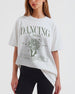 Dancing Queen, Disco Bride T-Shirt White