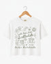 With Love from Scottsdale Crop Top White