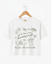 With Love from Savannah Crop Top White