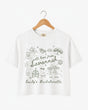 With Love from Savannah Crop Top White