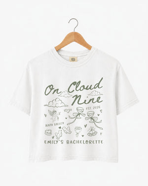 On Cloud Nine Crop Top White