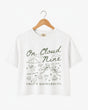 On Cloud Nine Crop Top White