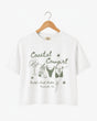 Coastal Cowgirl Crop Top White