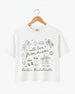 With Love from Miami Crop Top White