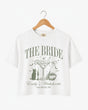 Bride or Die, Ride or Die Crop Top White