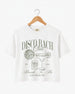 Disco Bach Club Crop Top White