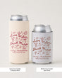 Save Water Drink Margs Can Cooler White