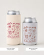 Let's Go Girls Cowgirl Party Can Cooler White