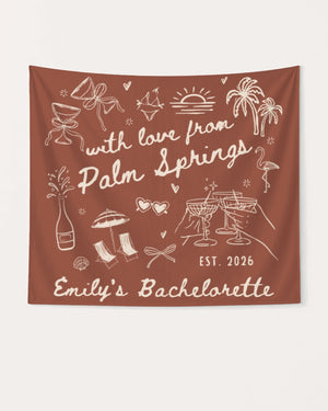 With Love from Palm Springs Banner Yam