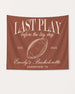 Last Play Before the Big Day - Football Banner Yam