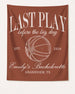 Last Play Before the Big Day - Basketball Banner Yam