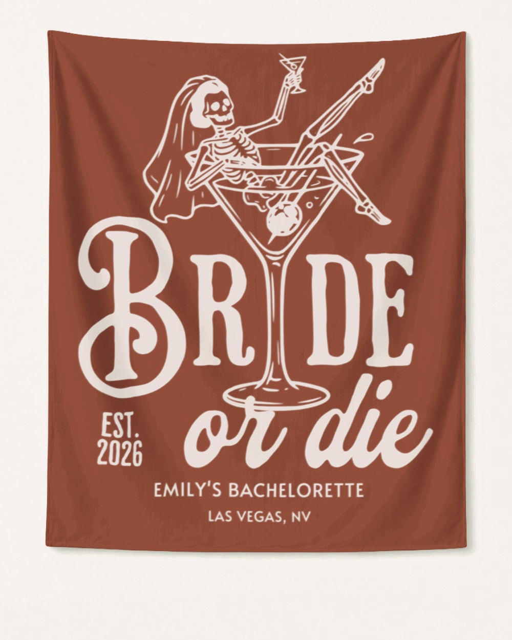 Bride or Die and Ride or Die Banner Yam