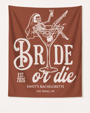 Bride or Die and Ride or Die Banner Yam