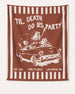 Bride or Die and Ride or Die Stripes Banner Yam