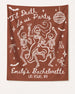Til death do us party - Dancing Skeletons Banner Yam