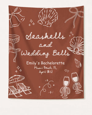 Seashells & Wedding Bells Banner Yam