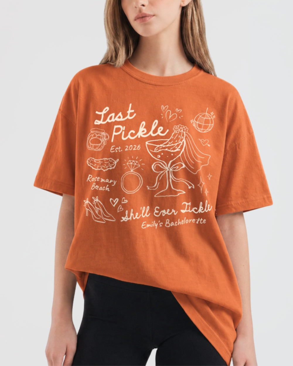 Same Pickle Forever & Last Pickle She'd Ever Tickle T-Shirt Yam