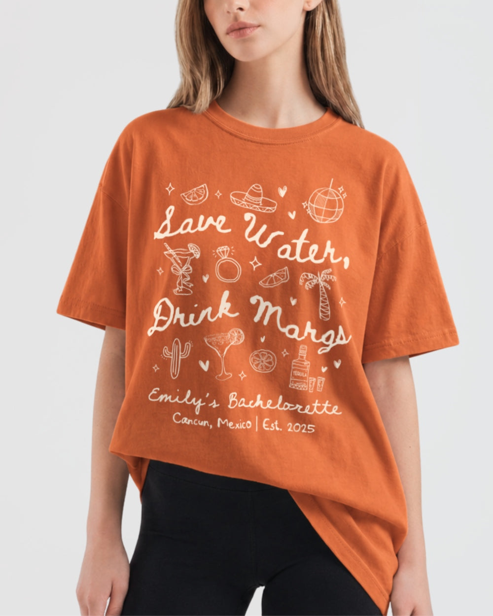 Save Water Drink Margs T-Shirt Yam