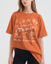 Gift idea for the bride-to-be: Mexico bachelorette t-shirt with vintage botanical line art and script lettering. Personalized with bride name, destination, and year for the whole crew.