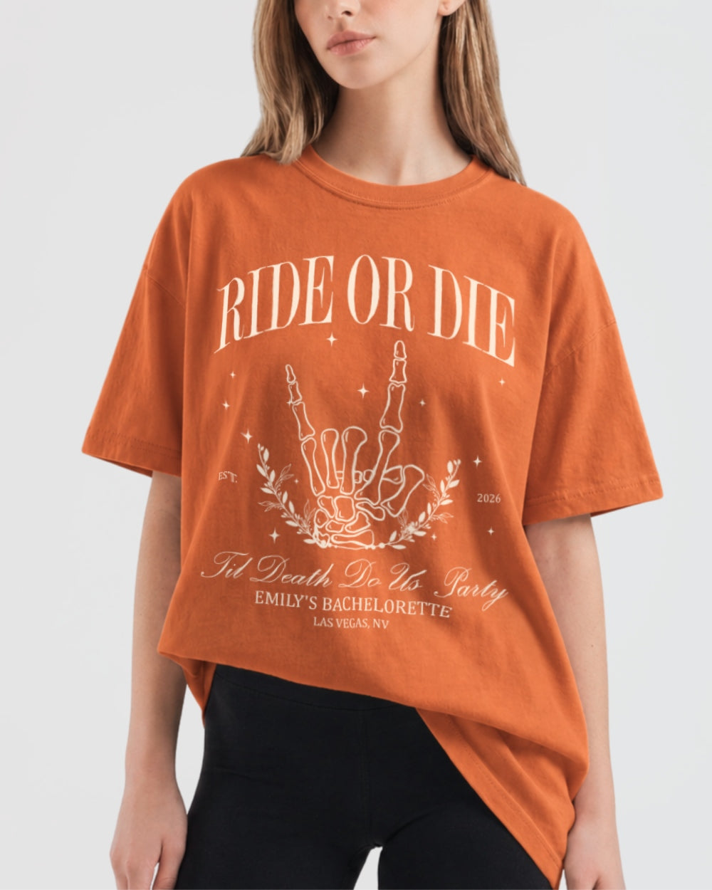 Bride or Die, Ride or Die T-Shirt Yam