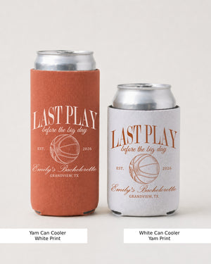 Last Play Before the Big Day - Basketball Can Cooler Yam