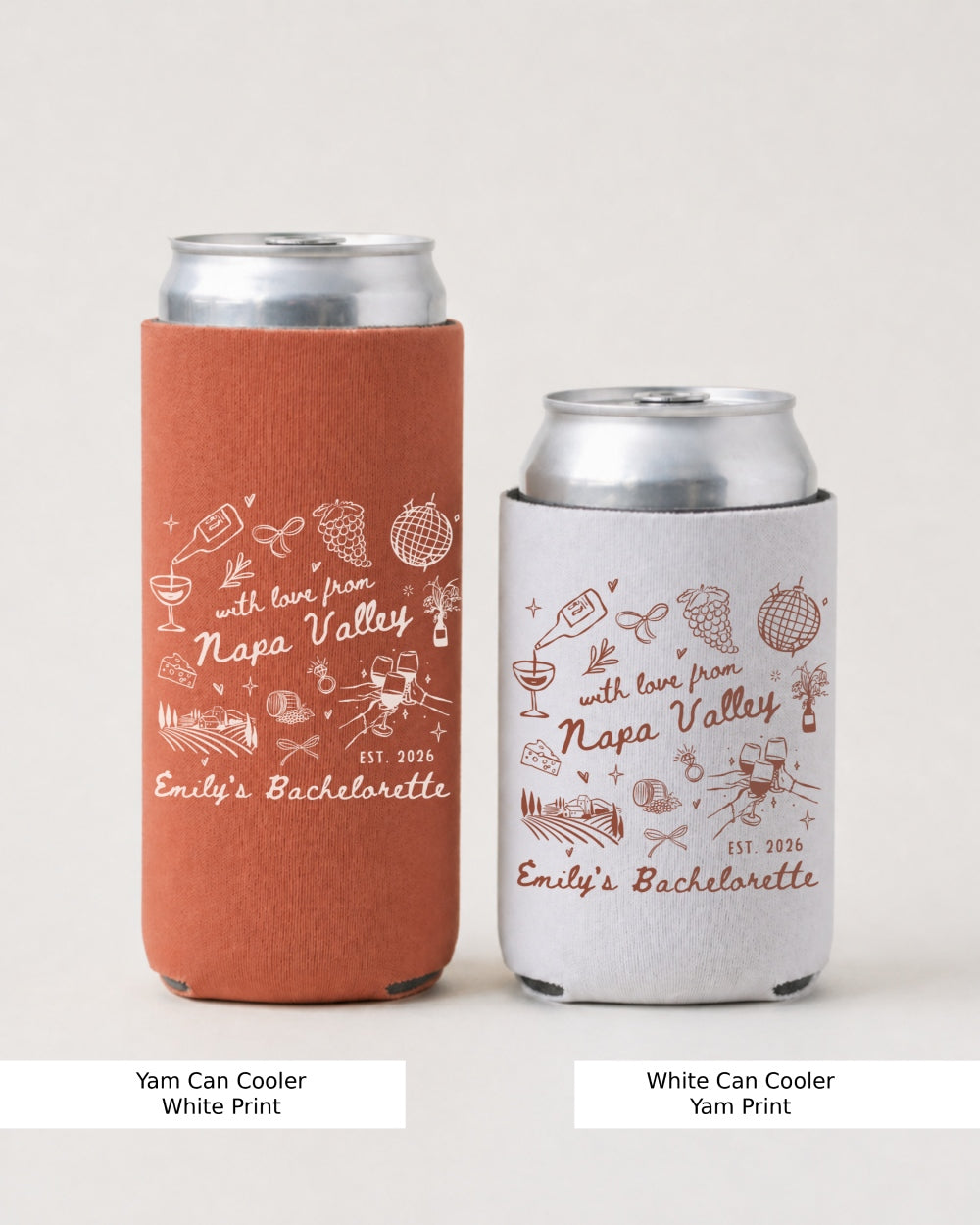 with love from Napa Valley Can Cooler Yam