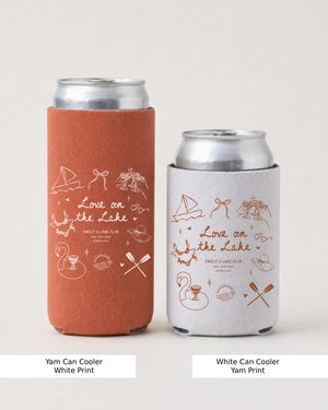 Love on the Lake Can Cooler Yam