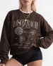 Disco Bach Club Sweatshirt Dark Chocolate