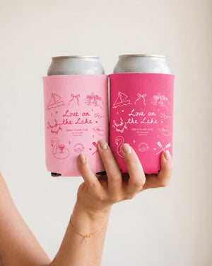 Love on the Lake Can Cooler