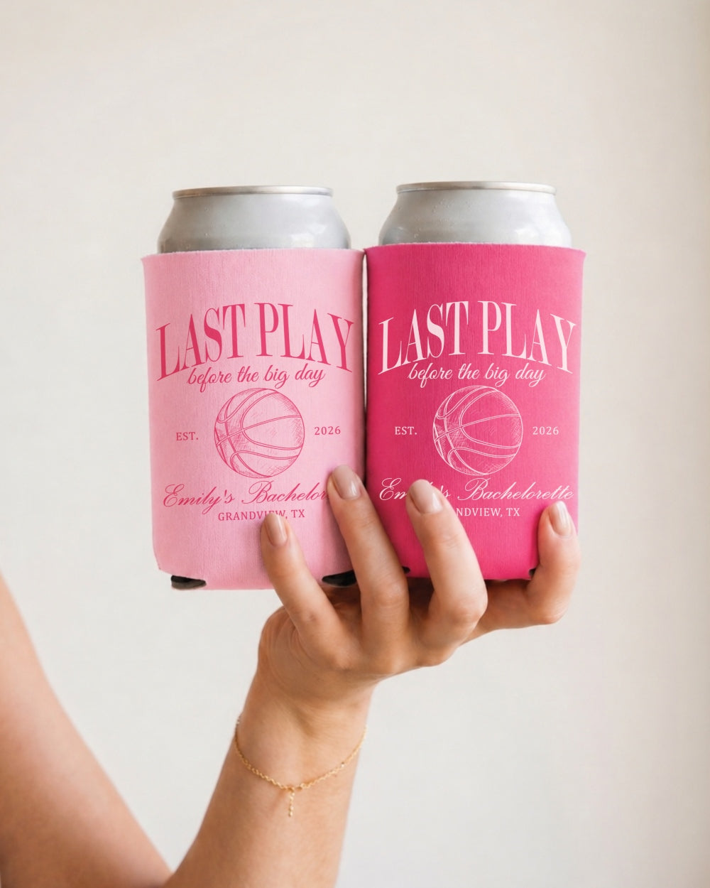 Last Play Before the Big Day - Basketball Can Cooler