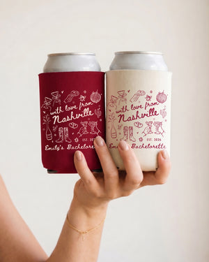 With Love from Nashville Can Cooler