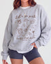 Let's Go Girls Cowgirl Party Sweatshirt Sport Grey
