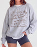With Love from Palm Springs Sweatshirt Sport Grey